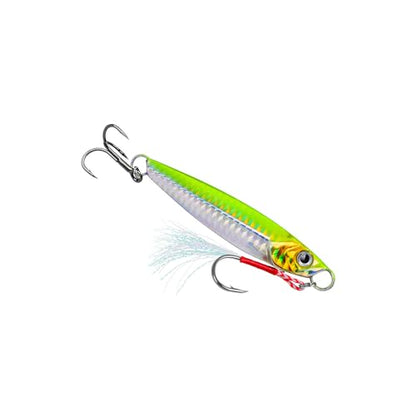Treble Hook Fast Sinking Jigging Baits Jigs Lure 13g/30g/60g Hard Metal Jigging Spoon Lures Saltwater Fishing Lure - color: ColorC 17G