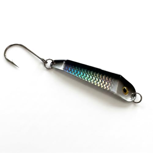 Loony Spoons Max 2-Pack Premium Fishing Lures | Salmon, Trout, Walleye - Saltwater and Freshwater - color: Cop Car, size: Size 3 - 3"