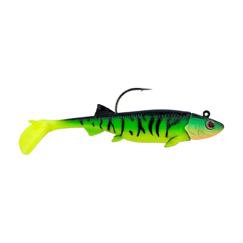Berkley PowerBait Minnotator Fishing Soft Bait - color: Firetiger, size: 3.5 in - 3/8 oz