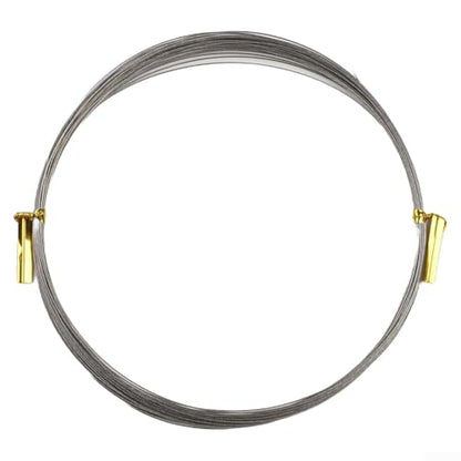Saltwater Fishing Leader Stainless Steel 10 Meter Wire Spool Bite Proof For Lure Fishing And For Deep-Sea Angling Applications - size: 200 lb