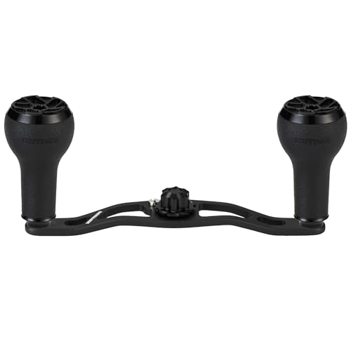 Non-Slip Power Handle 3.94'' (100 mm) Compatible for Shimano SLX Tranx, Daiwa Tatula Zillion, Abu Garcia Revo, 13 Fishing Baitcasting Reels - color: Black TPE, size: 7x4 mm