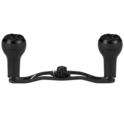 Non-Slip Power Handle 3.94'' (100 mm) Compatible for Shimano SLX Tranx, Daiwa Tatula Zillion, Abu Garcia Revo, 13 Fishing Baitcasting Reels - color: Black TPE, size: 8x5 mm