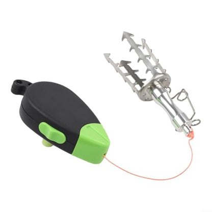 Minhe Fishing Snag Recovery Tool With Stainless Steel Hook And 30m Rescue Rope For Quick Lure Retrieval During Shore And Boat Fishing
