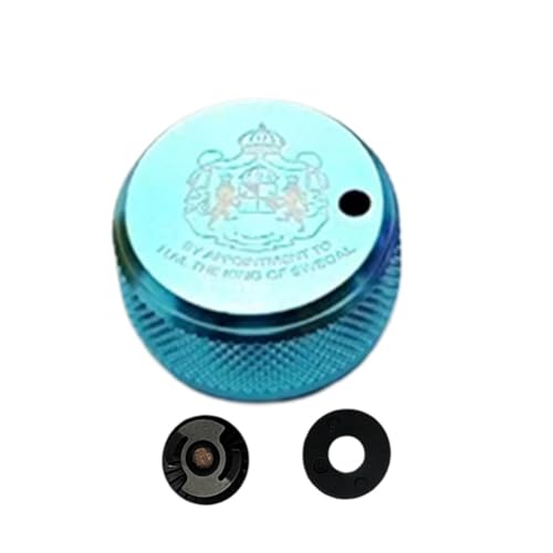 Fishing Reel Brake Knob for Abu for Garcia Mechanical Spool Control Knob with Internal Sound Baitcast Reel Fit for 3 3.5 4 P5 Series - color: Silver