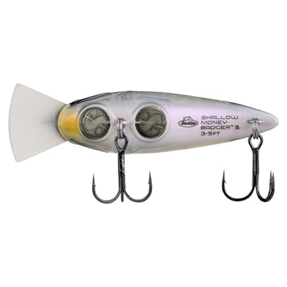 Berkley Shallow Money Badger Fishing Hard Bait - color: Crystal Shad, size: 2.1 in - 1/4 oz