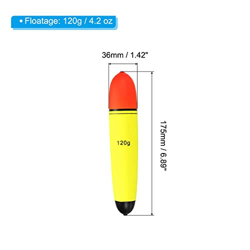 PATIKIL Fishing Slip Bobbers EVA Fishing Float for Saltwater Freshwater Fishing - style: 4.2oz