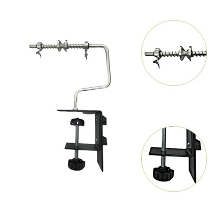 Vaveren Fishing Line Spooler Winder Easy to Install Adjustable Fishing Supplies with Suction Cup Spooling Accessories Winding Station