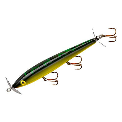 Cotton Cordell Boy Howdy Topwater Fishing Lure - color: Frog, style: Dual Propeller