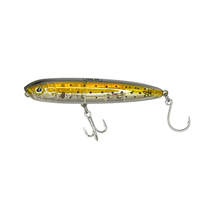 X-Walk™ Topwater Lure - color: Peanut Bunker, size: 4.5" | 1oz