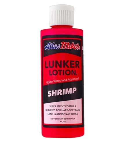 Atlas Mike's Lunker Lotion - color: Shrimp/Pink, style: Regular