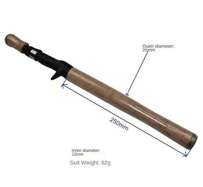 Pack of 1 Replacement Parts Composite Cork Fishing Rod Handle Grip for DIY Rod Building Replacement Repair