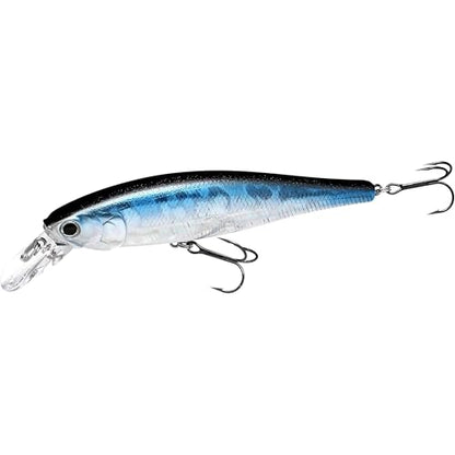 LUCKY CRAFT Pointer 100SP, Jerkbait Side by Side Action Tournament Winning Perfect Wobbling Freshwater Lake Bass Fishing Champion Bait - color: Aurora Black