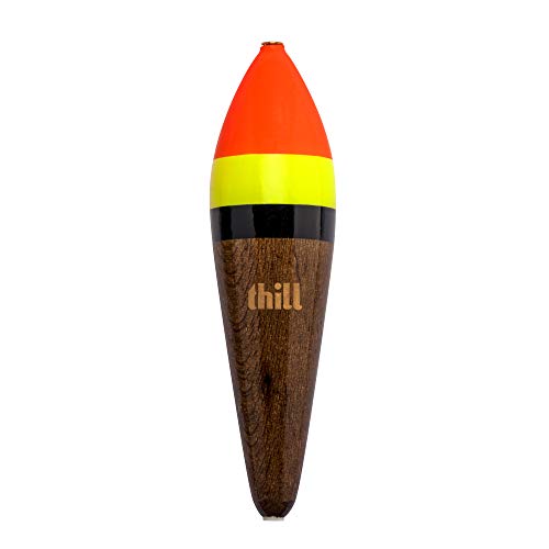 Thill Gold Medal Big Fish Slider Premium Balsa Fishing Float - Trophy Hunter's Choice for Delivering Big Baits to Big Fish - size: 4", 1/2 oz