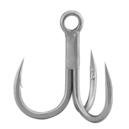 BKK Raptor-Z Treble Hook | 4X | Saltwater Corrosion Resistant Bright Tin Coating | Hand Ground Point | Heavy Duty Lure Hook, Popping, Stickbaits - size: 4/0#