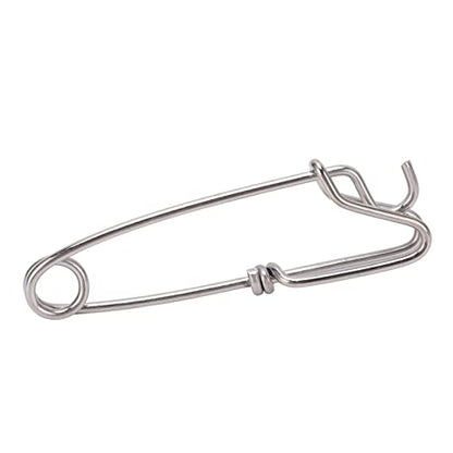 Longline Fishing Snap Clips, Stainless Steel Longline Branch Hanger Snap Swivels fl-Oat Line Tuna Clip Fishing Accessories, Downrigger Release Clip, 5Pcs Tuna Clips for Floats Tuna Fishing Line Fis