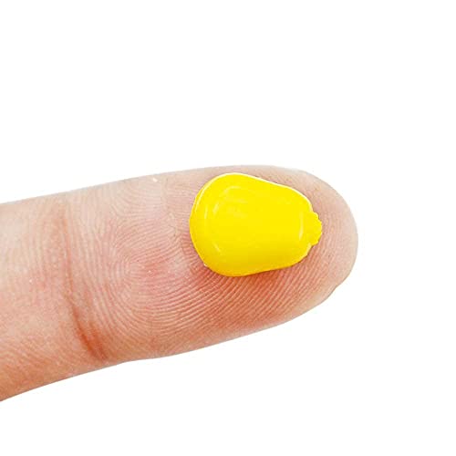 400pcs Fake Corn Floating Soft Baits Simulation Carp Fishing Lures Floating Baits with Nice Scent