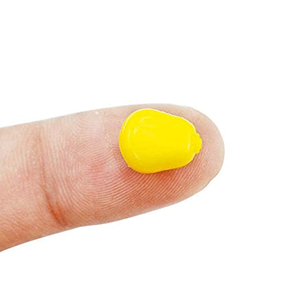 400pcs Fake Corn Floating Soft Baits Simulation Carp Fishing Lures Floating Baits with Nice Scent