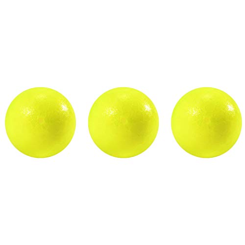 Dr.Fish 30 Pack Fishing Rig Float Pompano Floats Foam Floats for Surf Fishing Live Bait Rig Bottom Rig Walleye Crawler Harness - color: Chartreuse, size: 2/5" (10mm)