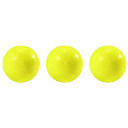 Dr.Fish 30 Pack Fishing Rig Float Pompano Floats Foam Floats for Surf Fishing Live Bait Rig Bottom Rig Walleye Crawler Harness - color: Chartreuse, size: 2/5" (10mm)