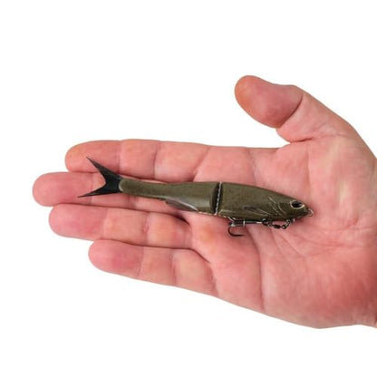 Berkley PowerBait Nessie Fishing Soft Bait - color: Green Pumpkin, size: 5in - 2/5 oz