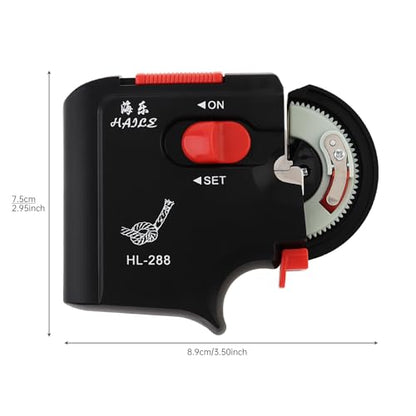 Automatic Fishing Hook Tier Machine, Electric Device Fast Tying Tyer, Fishing Hook Line Tyer Machine Tying Device, Bundle Tie Knot Tools