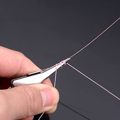 ZYAMY Tie Quick Knot 10cm Fishing Knot Tying Tool Quick Tie Fishing Knot Tool, Fly Fishing Angler Accessories for Hooks, Lures and Lines
