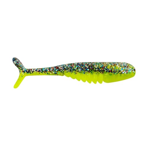 Bobby Garland Slab Hunt'R Soft Plastic Crappie Fishing Lure, 2.25 Inches, Pack of 10 - color: Green Lantern