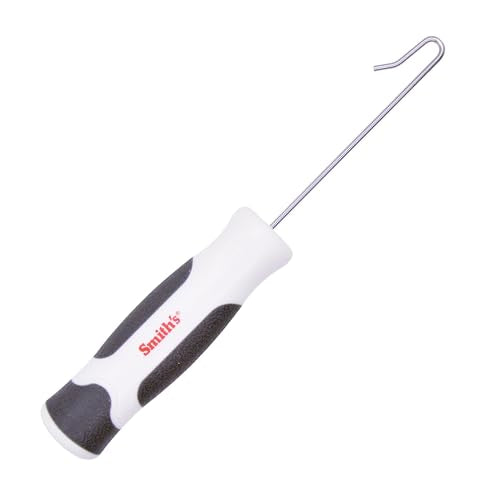 Smith’s 51523– 7.25in De-Hooker + Venting Tool – Stainless Steel Fish Hook Remover – Corrosion Resistant + Saltwater Tool – Ergonomic Handle – Bait Fishing Hook Extractor – Fish + Tackle Accessory