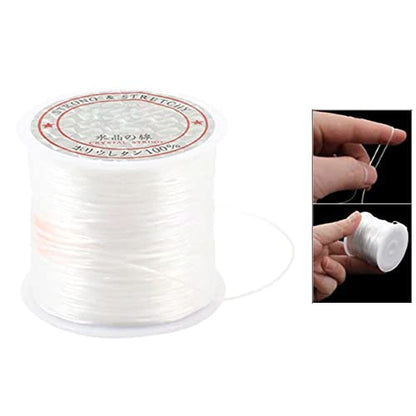 Fishing Line Nylon Monofilament - Strong Clear Wire for Fly Fishing and Casting, Leak-Proof Spool Design - size: 0.2mm -155m