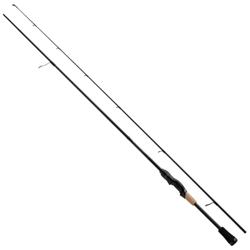 PURELURE Sharpen Fishing Rod 6'5''-9'2'' Spinning & Casting Rod L/ML/M/MH/H | M40JB+T1100G Carbon Fiber Blank, XF/MF Action Fishing Pole 2 Piece, Carbon Reel Seat Cork and EVA Handle, Fuji Guides - style: Spinning- S922m - Mf -2pc