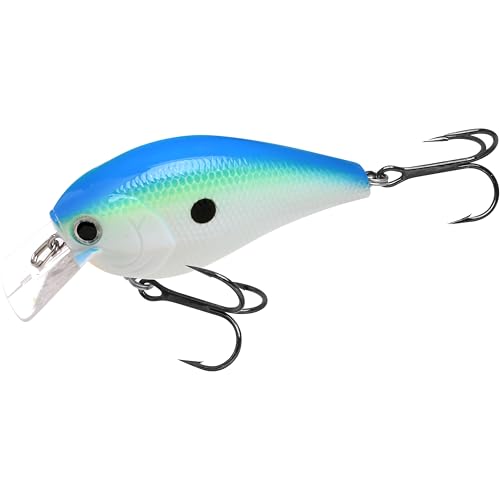LUCKY CRAFT LC 2.5 Silent Crankbait Fishing Lures, 2-3/8” Squarebill Crankbait, Bass Lures, Floating 4ft Depth Hard Bait, Champion Freshwater Fishing Gear and Tackle Box Accessories - color: 428 Citrus Citrus