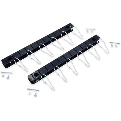 T-H Marine Cooks Go-To Tackle Storage System - Fishing Lure Holder and Organizer Provides Easy Access to Your Bait - Can Be Configured to Fit Any Boat or Dock - Black