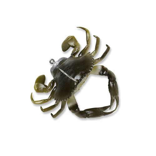 Savage Gear 3D Crab TPE Fishing Soft Bait - color: Natural Peeler, size: 1 oz (2 in)