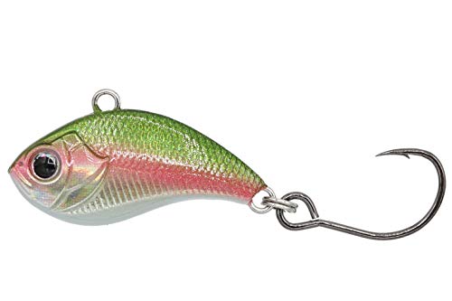 Eurotackle Z-Viber Original - Ultra Light and Ice Fishing Lure - Lipless Crankbait - 1/16oz Rattle Bait (1") - color: Rainbow Trout