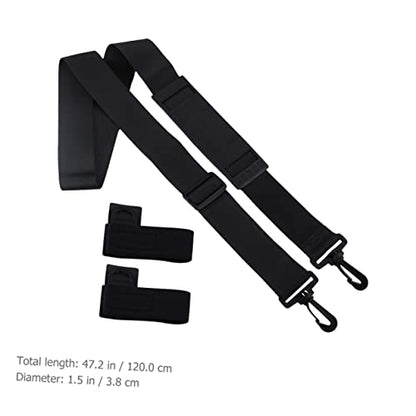 DECHOUS 1Set Creative Fishing Rod Fixed Band Adjustable Shoulder Strap for Comfortable Carrying Fishing Supply for Fishermen Easily Folds for Convenience
