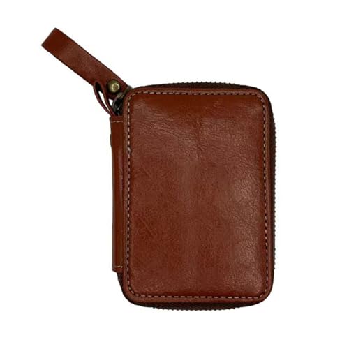PU Leather Organizers Bag Fishing Lure Spoon Baits Trout Lure Wallet with Strap Portable Artificial Baits Binder Fishing Accessory