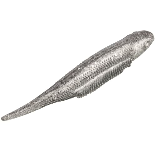 Strike King Strike King Spotlight Shim-E Minnow Fishing Lure, Soft Plastic Jerkbait, 6-Pack - color: Carolina Chrome, size: 3"
