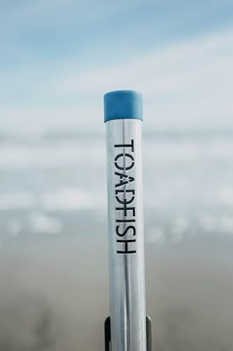 Toadfish Adjustable Surf Spike - Salt Tough Stainless Steel - Durable Stowaway Surf Spike