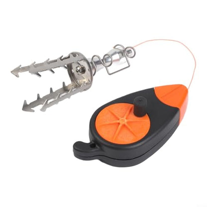 Fishing Lure Retriever with 30m PE Line Stainless Steel Bait Rescue Device for Snagged Lures