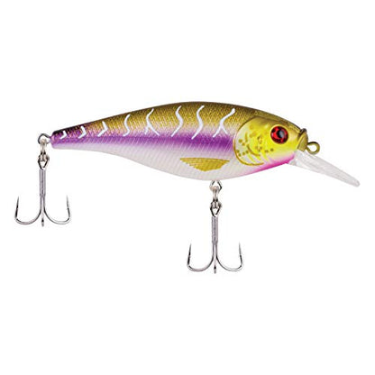 Berkley Flicker Shad Shallow - color: Purple Tiger, size: 2/7 oz, 2 3/4"