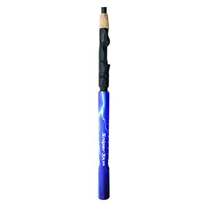 SNIPER SKIN Fishing Rod Grip - Fishing Gear Accessories - Waterproof & Adjustable - Easy to Install, Strong Replacement Grip - color: Lightning