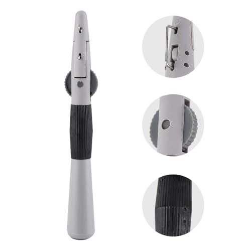 Manual Fishing Knot Tying Tool 2 Pcs – Stainless Steel and ABS Portable Hook Tier for Single Hook Rigging and Line Connecting
