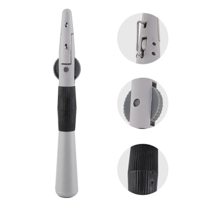 Manual Fishing Knot Tying Tool 2 Pcs – Stainless Steel and ABS Portable Hook Tier for Single Hook Rigging and Line Connecting