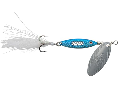 Berkley Berkley Dough Rider Minnow - color: Metallic Blue, size: 3/8 oz - 6 Hook Size