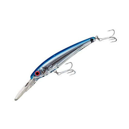 Bomber Lures Certified Depth Saltwater Grade Fishing Lure - color: Silver Flash Blue Back, size: 8-Inch