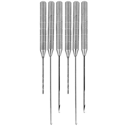 2 Set Fishing Rigging Combo, Stainless Steel Baiting Rig Tool Kit with Hook Needle Stringer Needle Drill, for Fishing Enthusiasts
