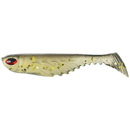 Berkley PowerBait Ripple Shad Fishing Soft Bait - color: Orange Pearl, size: 2" (8 Count)