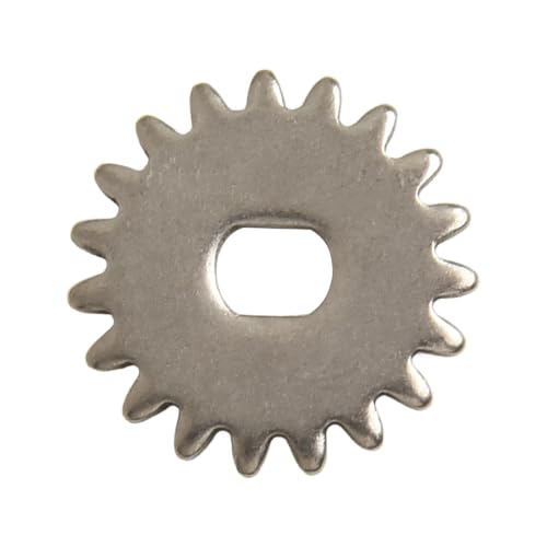 Spinner Wheel Ratchet Gear for Fishing Reels – Metal Replacement Part for Spindle Assembly, Left/Right Hand Swap Design, 11.5–23 mm Diameters, 1 g Lightweight, Pack of 1 - size: 2