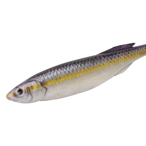 Berkley PowerBait Drip Swimmer Fishing Soft Bait - color: Black Shad, size: 3"