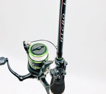 Fishing Line Holder | Holds Line While Tying Hooks & Lures | Moving Locations | Stow | Tippet Holder Prevents Line from Falling Back Down Guides - size: Fits Ultra-Light Rods